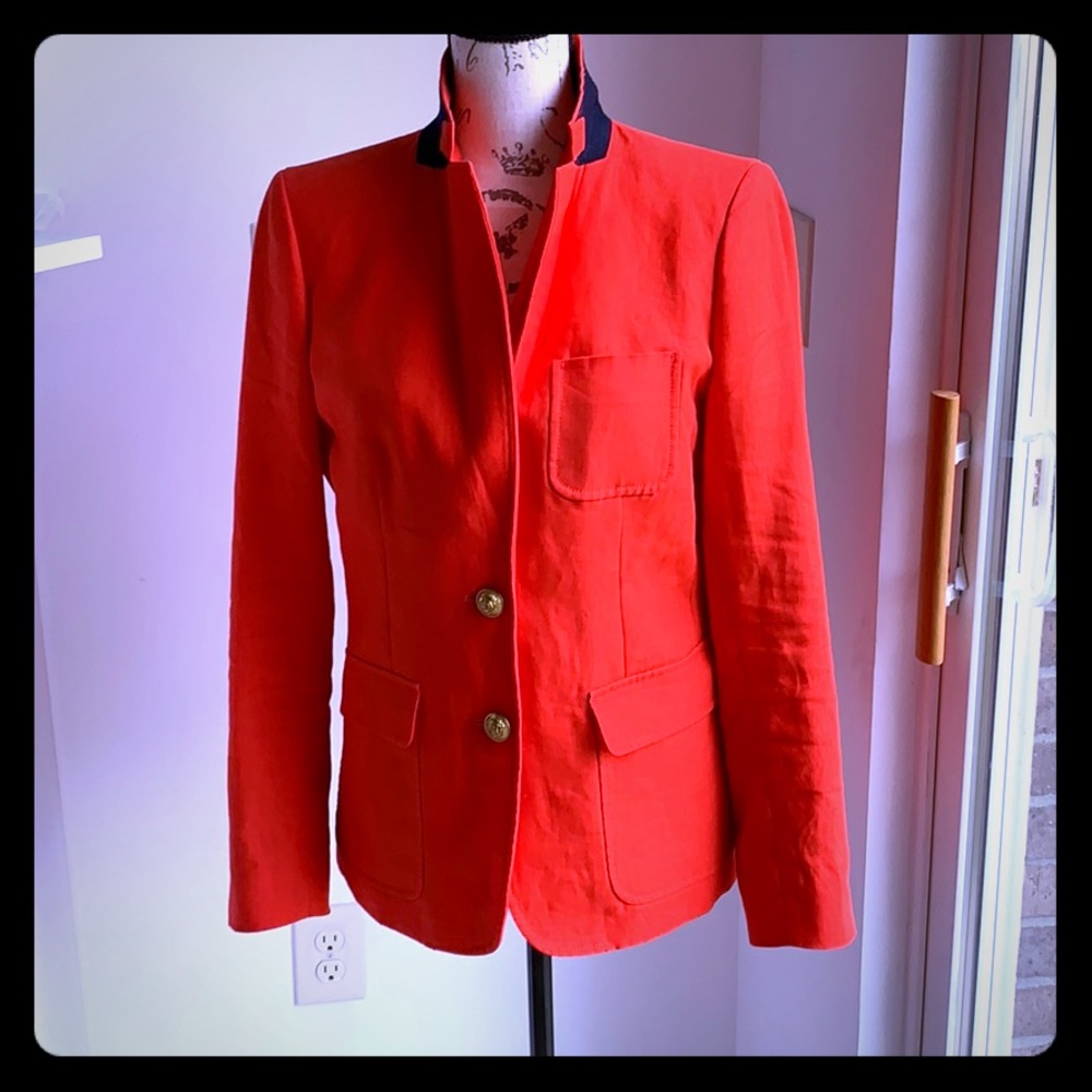 100% Linen J Crew Sport Coat